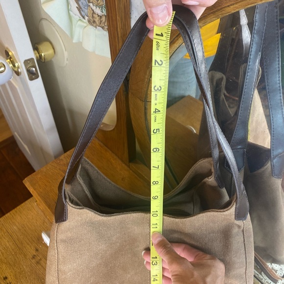 NWOT K2 hobo bag in brown with brown leather handle - Picture 8 of 8